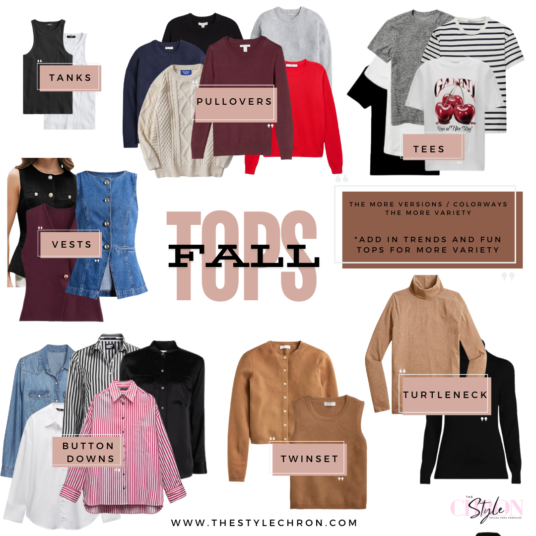 2024 Fall Capsule Wardrobe The Style Chronicles